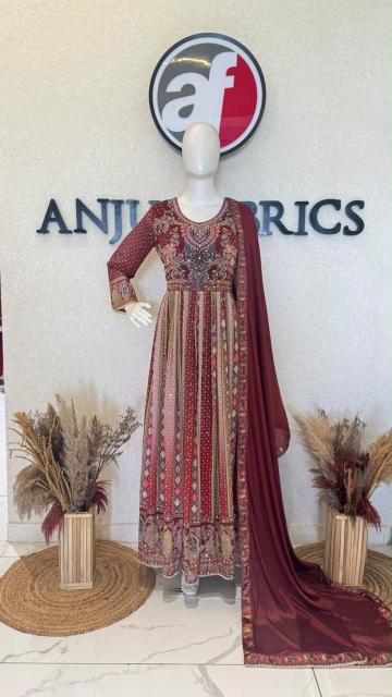 Anju fabrics AR 8546 gown wholesale in jaipur